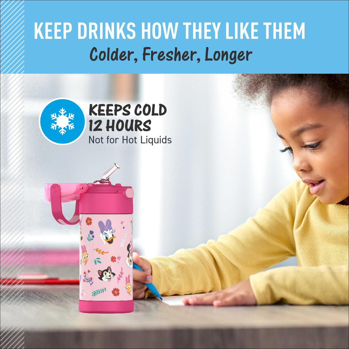 THERMOS FUNtainer dishwasher-safe option supports quick cleanup after activities.