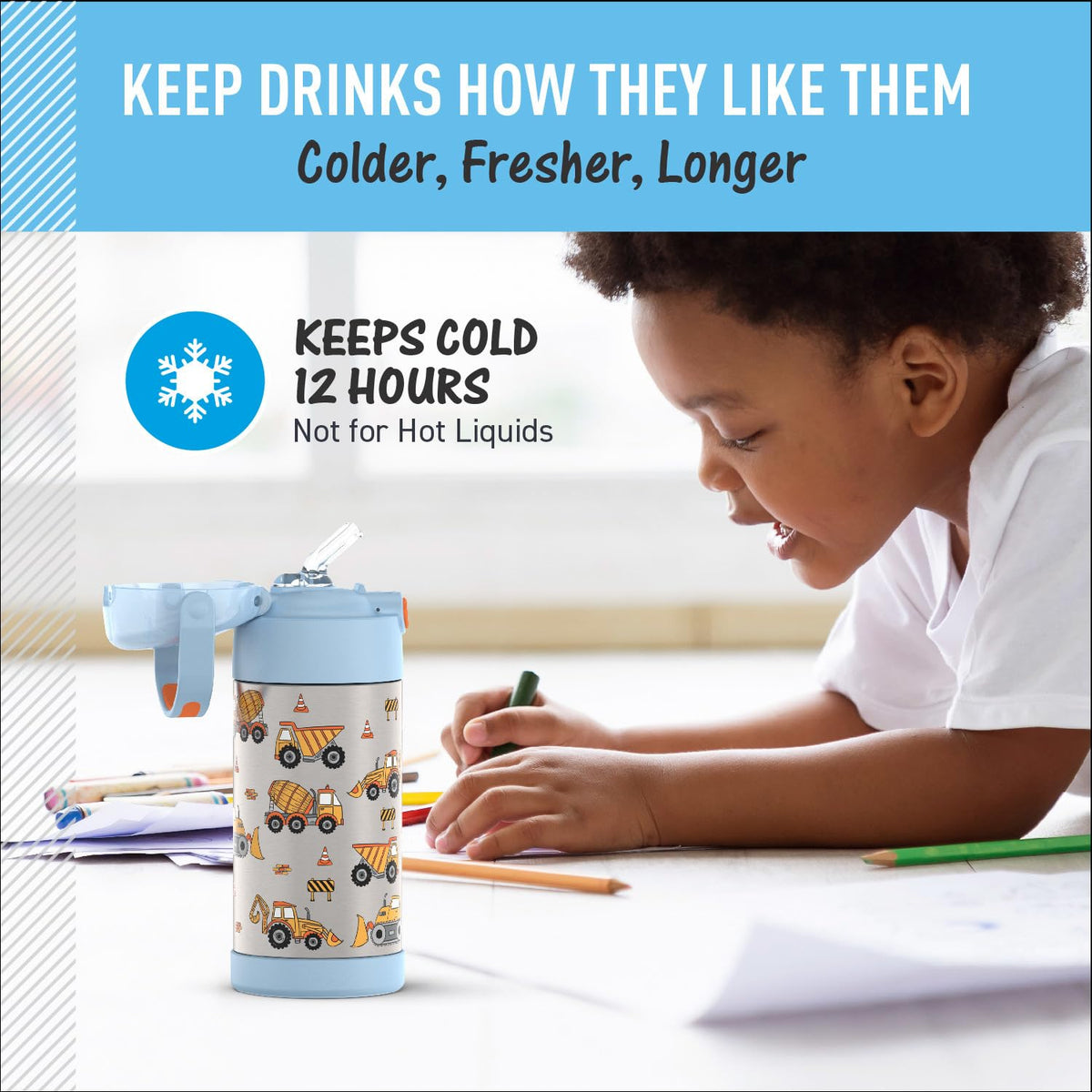 THERMOS FUNtainer dishwasher-safe design with hand washing recommended for longevity.