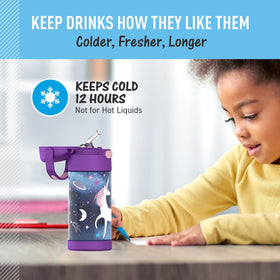 THERMOS FUNTAINER dishwasher-safe-space-unicorn simplifies cleanup after school.