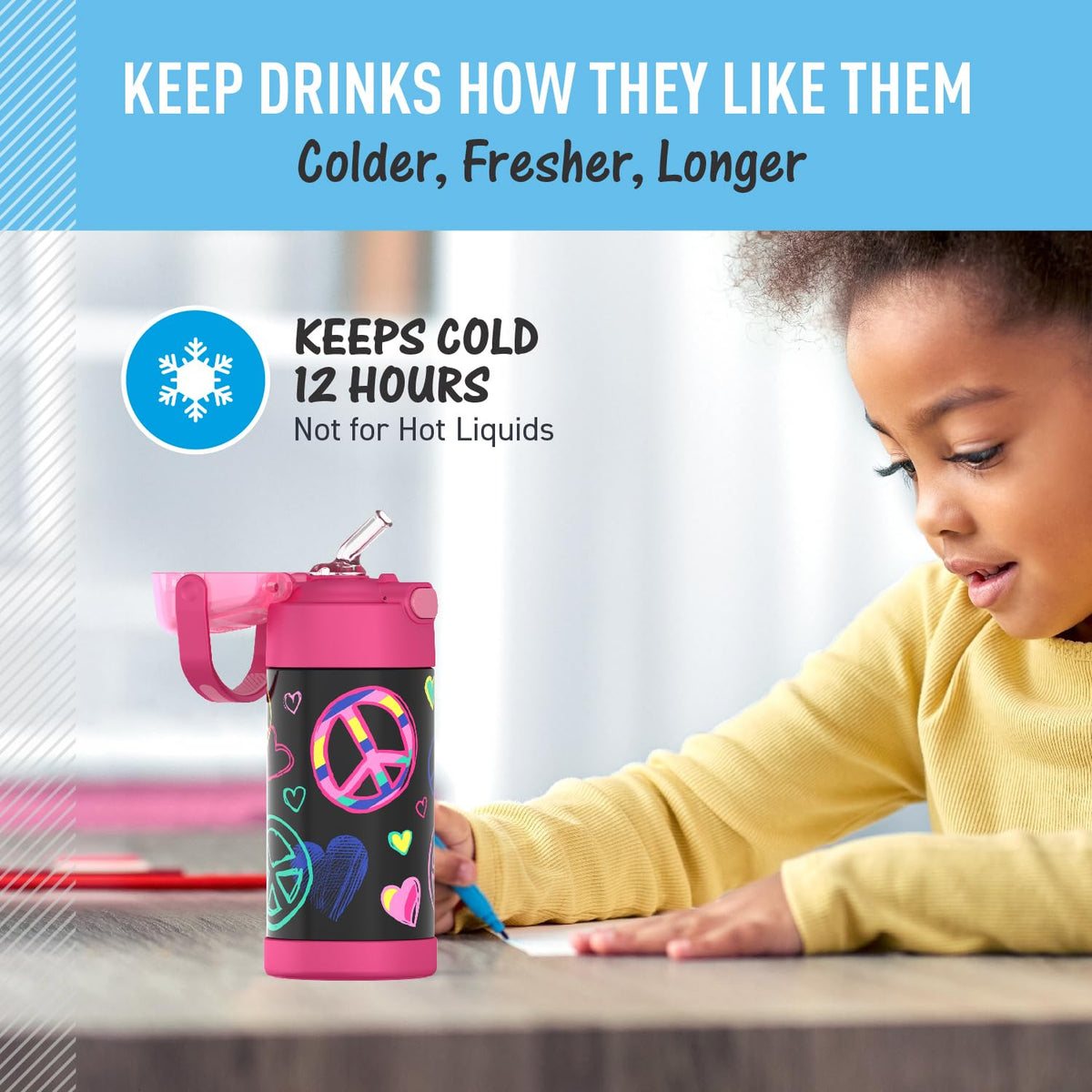 THERMOS FUNTainer dishwasher-friendly care for easy cleaning.