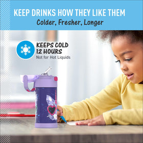 THERMOS FUNTAINER dishwasher-safe design simplifies cleanup after school or activities.