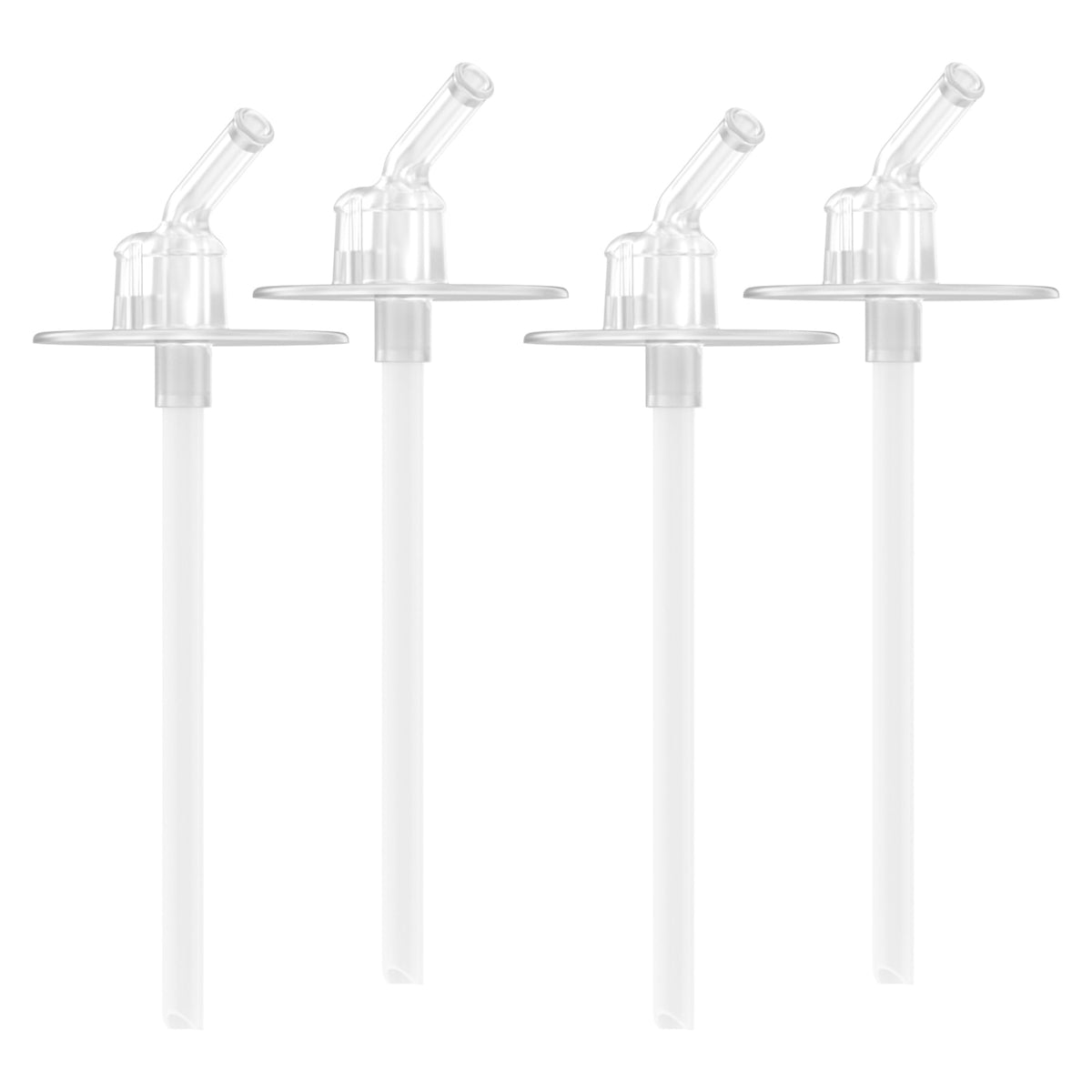 Soft silicone straws for safe sipping in THERMOS FUNtainer bottles