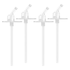 Soft silicone straws for safe sipping in THERMOS FUNtainer bottles