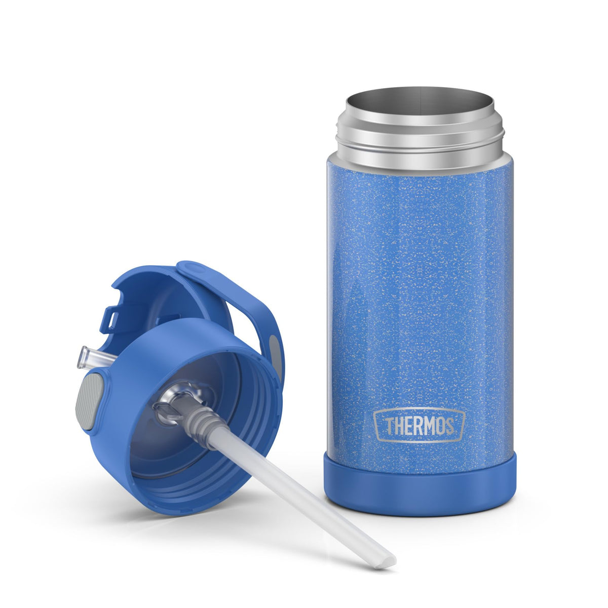 THERMOS FUNTainer soft-touch handle aiding easy carry for kids