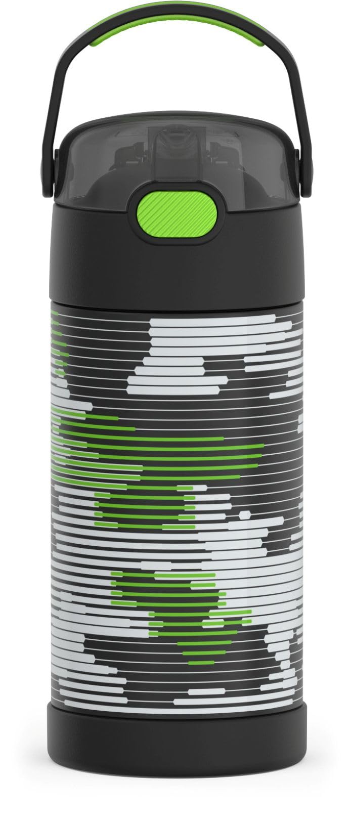 THERMOS FUNTAINER bottle with straw in inline camo for school use