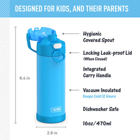 THERMOS FUNTAINER wide spout lid for easy sipping