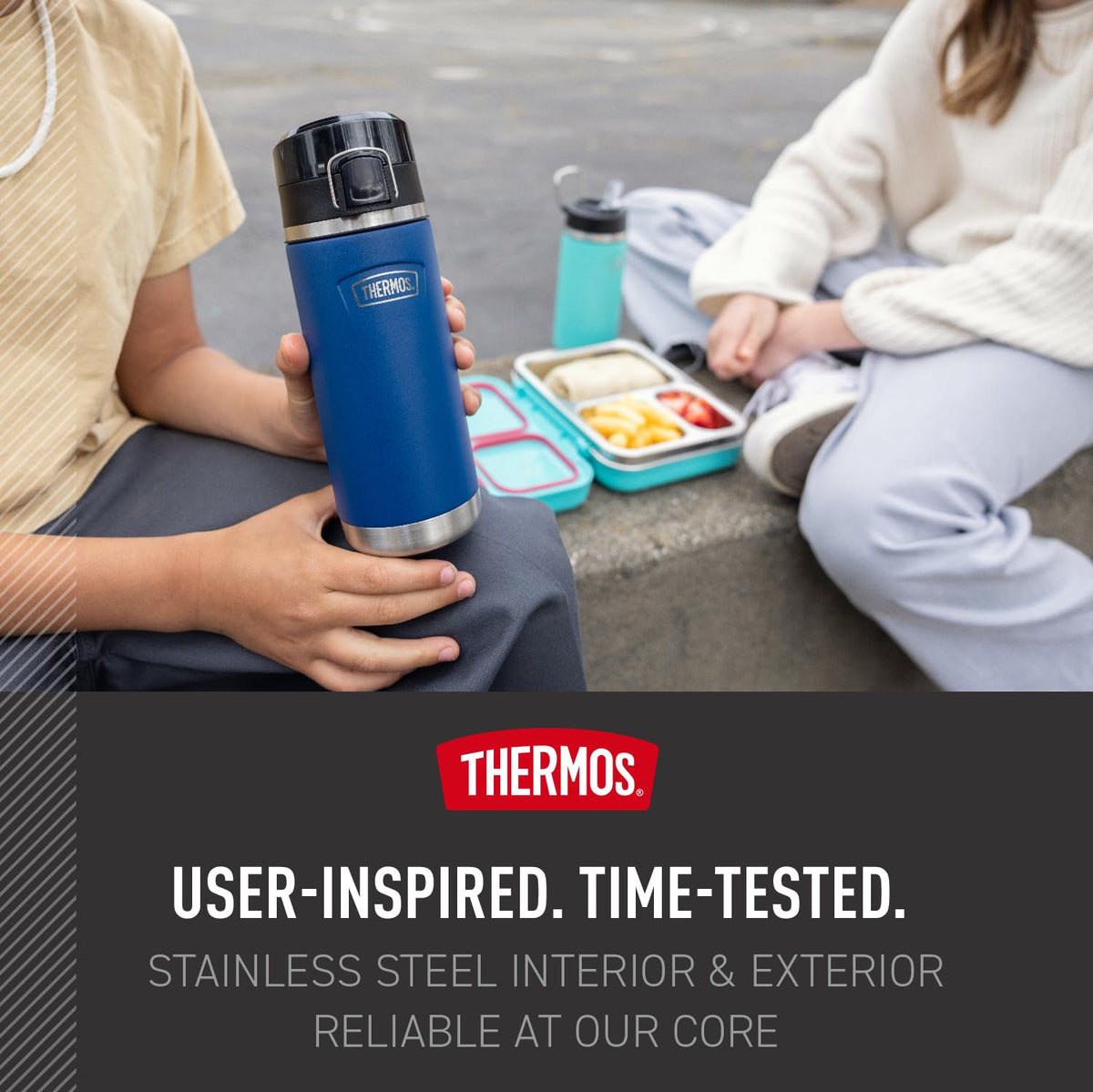 THERMOS ICON SERIES 18 oz bottle handles drops and dings