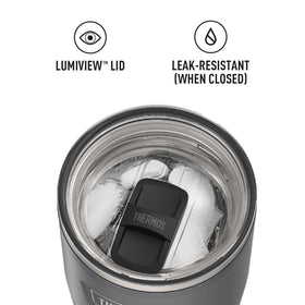THERMOS ICON SERIES 360-lid DURA-SEAL keeps spills low for busy days