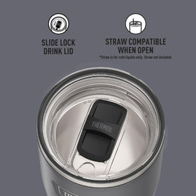 THERMOS ICON SERIES wide-mouth opening for easy cleaning and filling