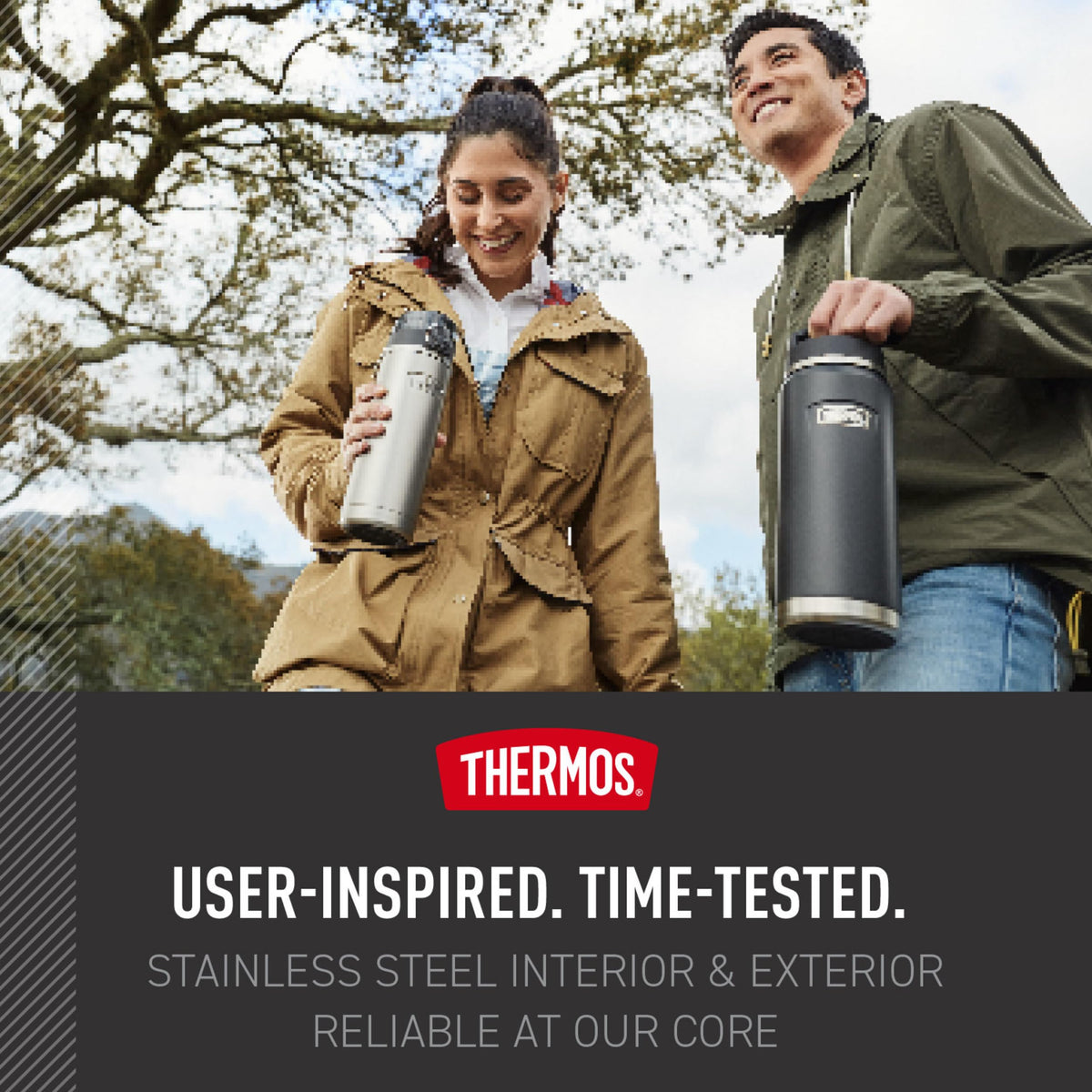THERMOS ICON SERIES dishwasher-safe top rack design simplifies cleanup.