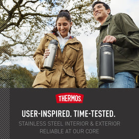 THERMOS ICON SERIES dishwasher-safe top rack design simplifies cleanup.
