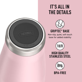 THERMOS Icon Series Sunset Pink mug with ergonomic non-slip handle.