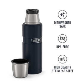 Cold beverages stay fresh for up to 24 hours during daily adventures.