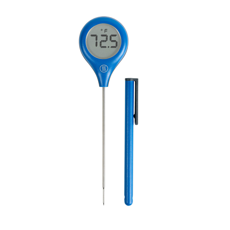 ThermoWorks ThermoPop 2 backlit screen enables quick reads in any kitchen lighting