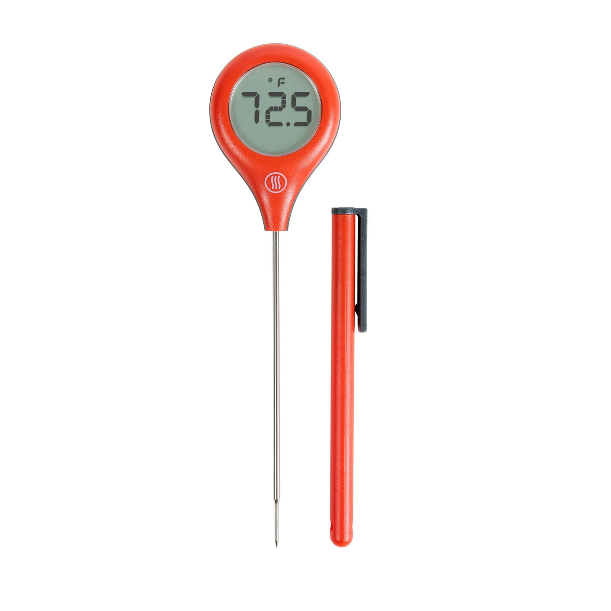 ThermoPop 2 front view showing compact, pocket-friendly design for quick checks