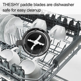 THESHY stainless steel blade offers corrosion resistance for longevity.