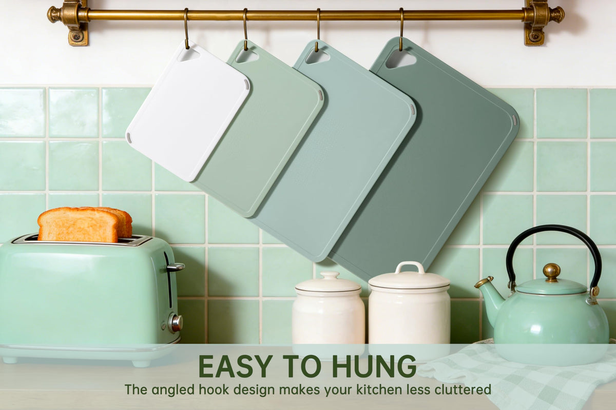 thetchry double-sided cutting board with anti-slip design