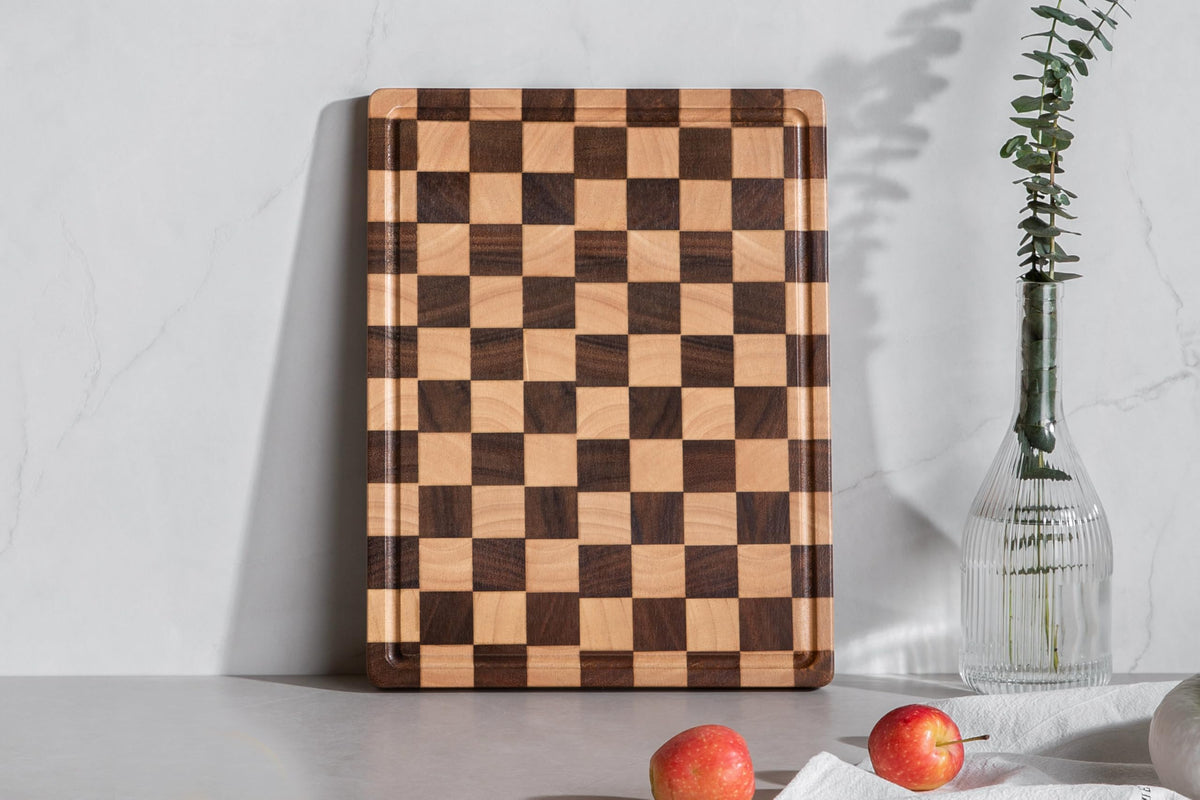 Thetchry 14x11 inch board fits compact kitchen storage.