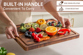 THETCHRY double-sided cutting board for reversible use and extended life
