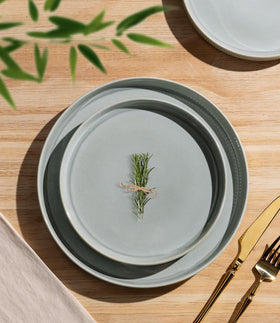 TheTerra desert sage bowls highlight generous depth for soups and salads.