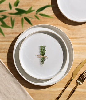 TheTerra 8.25-inch salad plate with glossy glaze, ideal for everyday meals