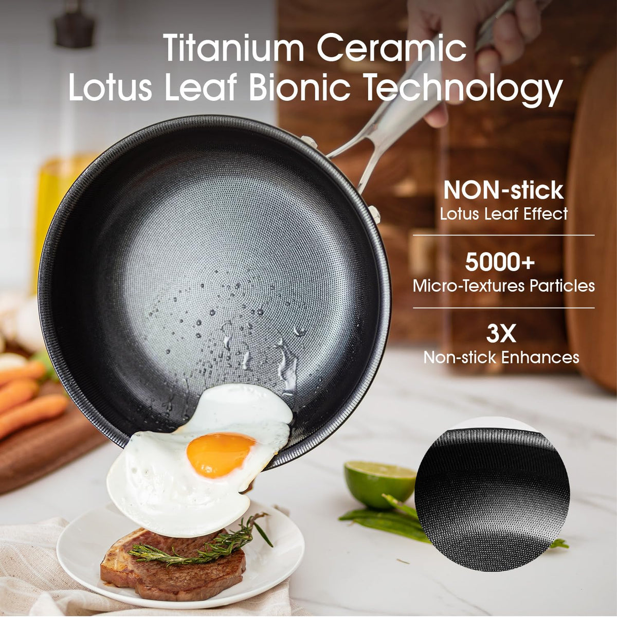 ThierryVuiton pan lid included for versatile cooking and coverage