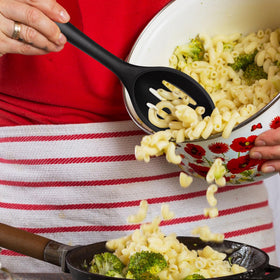 Thimmamma silicone spoon set designed for daily kitchen tasks and family meals.