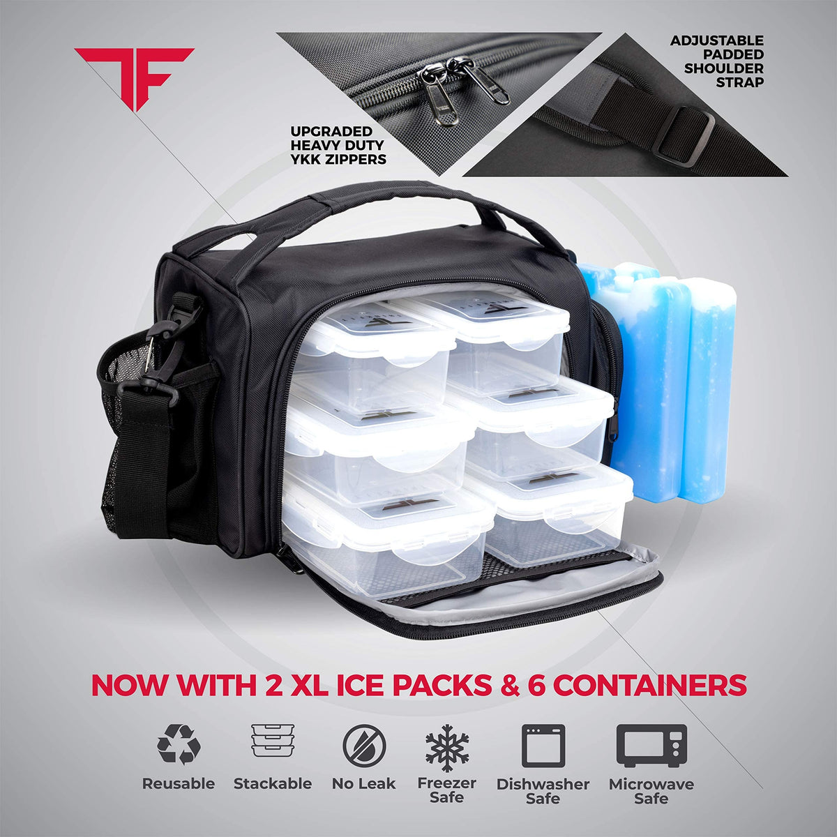 ThinkFit double-insulation preserves temperature for hours.
