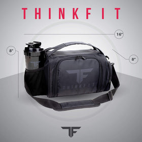 ThinkFit storage pocket keeps essentials within reach.