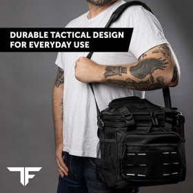ThinkFit insulated design keeps hot or cold meals for hours on site.