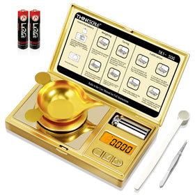 THINKSCALE digital milligram scale with backlit display for easy readings