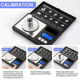 THINKSCALE six-unit mode switch enables versatile weighing.