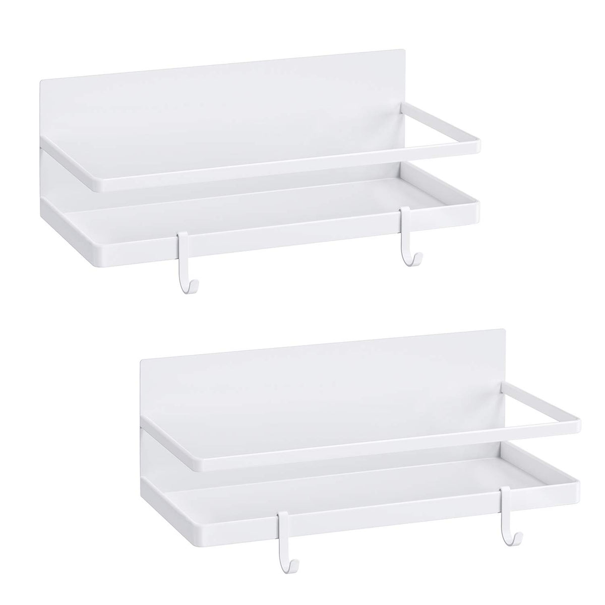 Thipoten magnetic spice rack side-mount keeps spices within reach and declutters countertops.