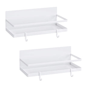 Thipoten magnetic spice rack side-mount keeps spices within reach and declutters countertops.