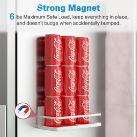 Thipoten strong magnetic shelf securely grips appliances for stable spice storage.