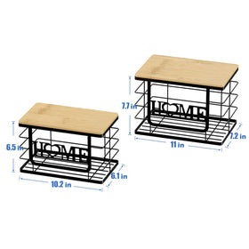 Thipoten trash bag dispenser adhesive-mount installation for quick setup.