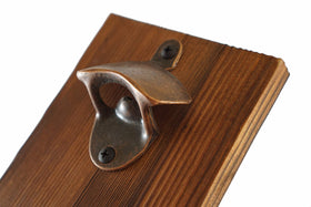 Thirsty Solutions dark stain pine body adds rugged rustic charm.