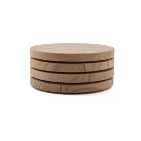Thirstystone Desert Sand Coaster is heat-tolerant to shield surfaces from hot beverages.