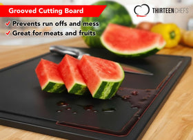 Thirteen Chefs commercial-grade plastic board ideal for heavy kitchen tasks