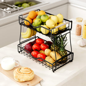 THKVESN black finish adds a sleek kitchen look.