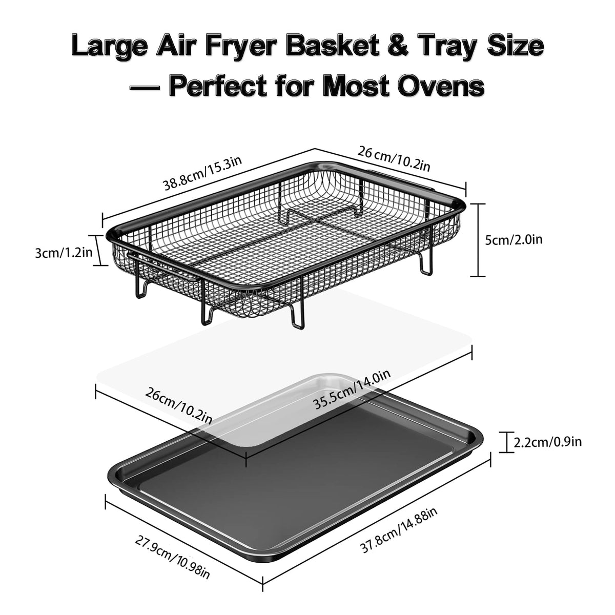 THORSES crispy tray showing even browning for golden crusts