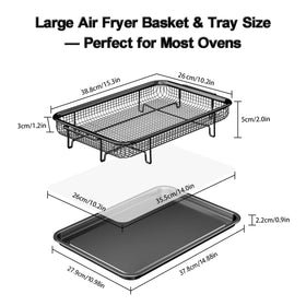 THORSES crispy tray showing even browning for golden crusts