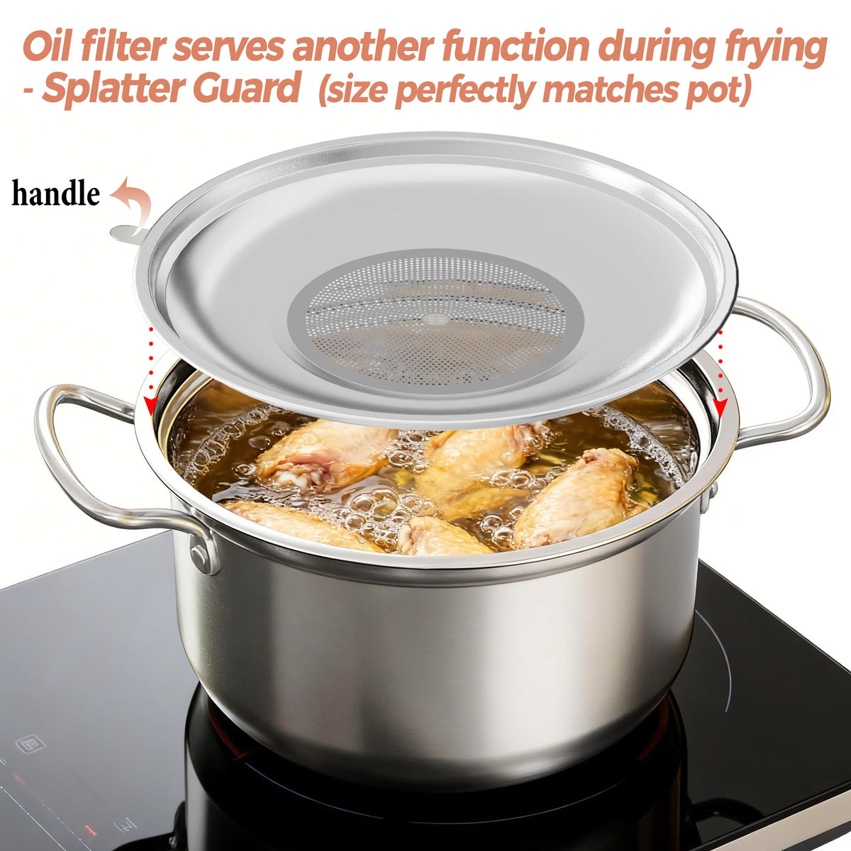 THORSES folding mesh basket saves space in compact kitchens.