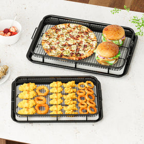 THORSES two-basket set fits many ovens for versatile meals