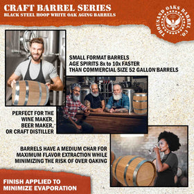 THOUSAND OAKS BARREL ages whiskey at home with flavorful speed.