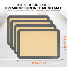 ThreadNanny mats provide even heat distribution for consistent cookies and pastries.