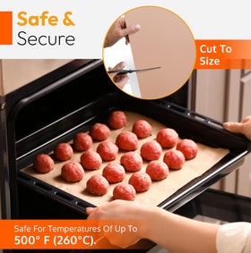 ThreadNanny cut-to-fit sheets adapt to any oven or press