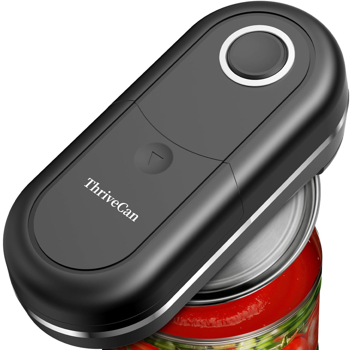 ThriveCan electric can opener with one touch operation for effortless kitchen prep