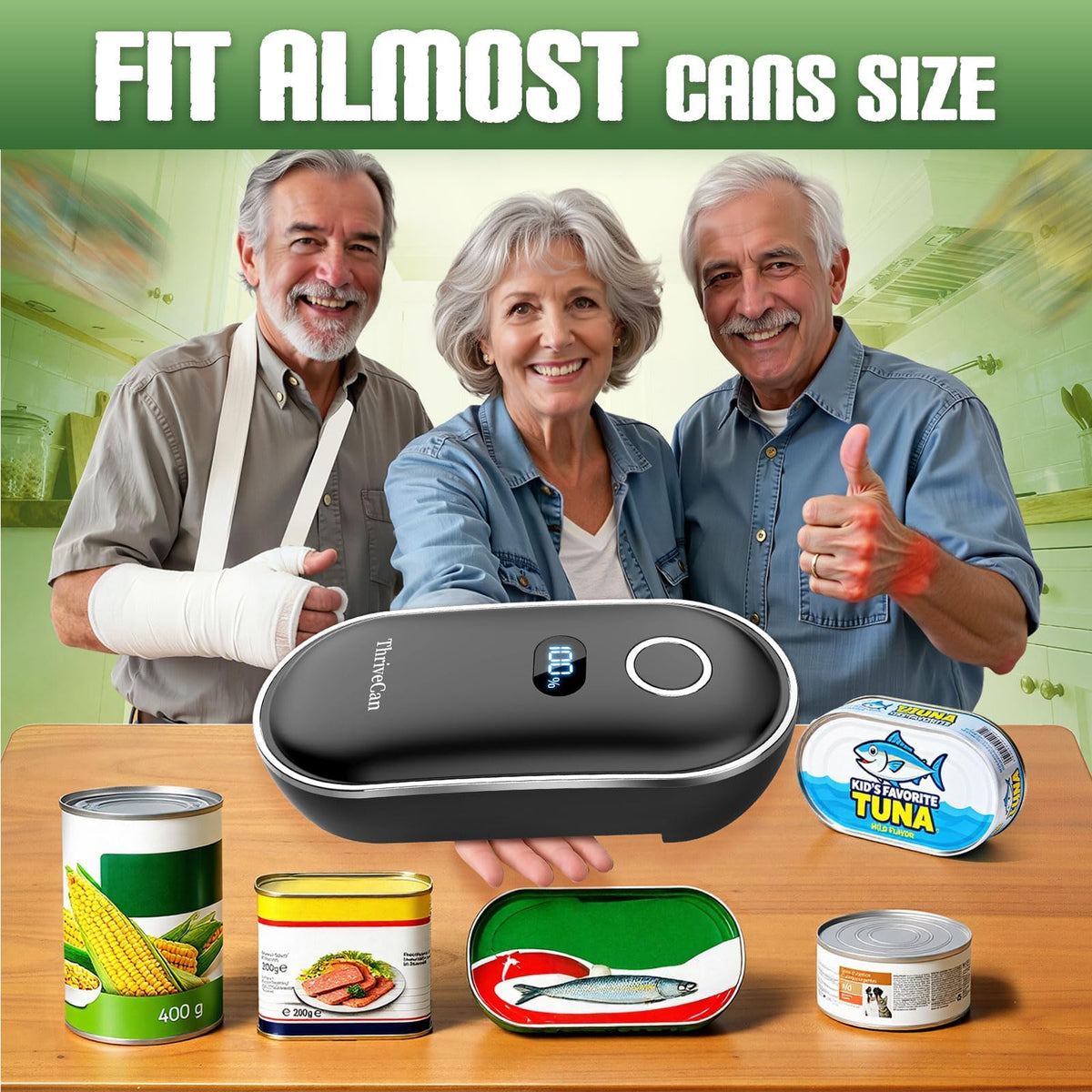 ThriveCan magnetic lid lifter safely lifting a can lid