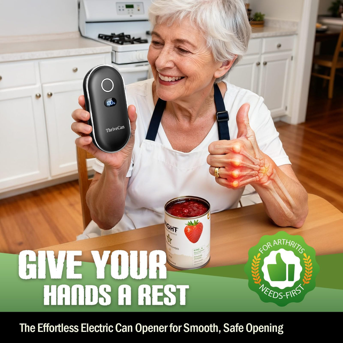 ThriveCan quiet operation in a kitchen environment